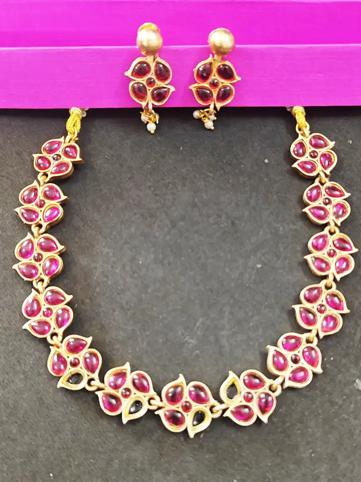 2 in 1 beads necklace