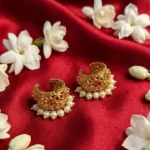 Exquisite Gold-Plated Floral Bugadi