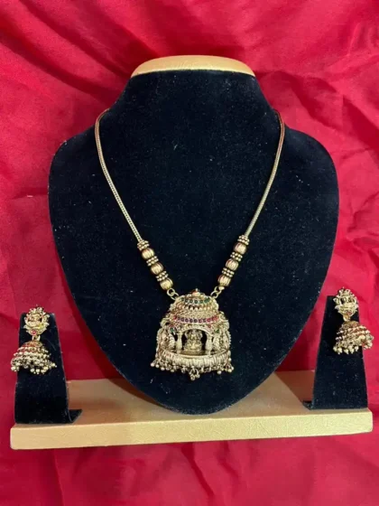 Lakshmi Chain Necklace set
