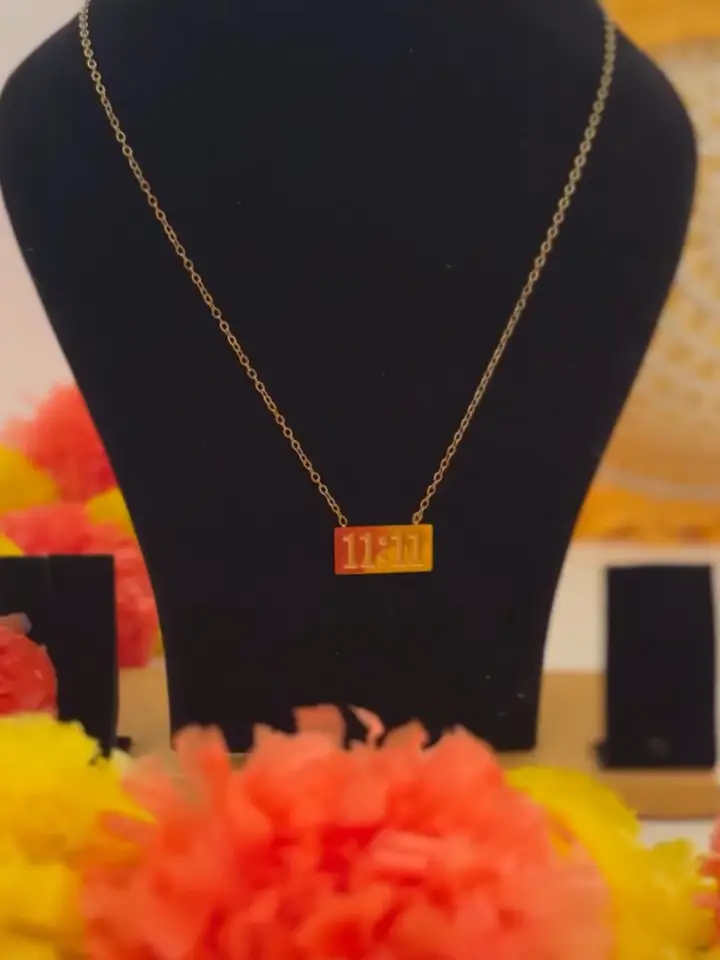 11_11 Manifestation Pendant Necklace