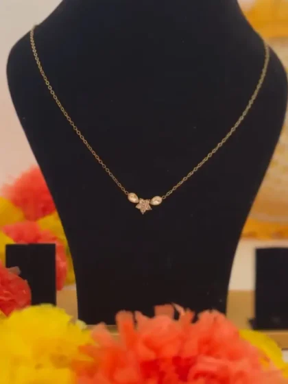 Celestial Star & Marquise Crystal Necklace