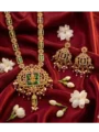 Traditional Dashavatara & Lakshmi Temple Jewelry Set