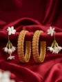Lakshmi Ruby Temple Jewellery Bangle Set