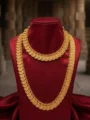 Authentic Gold Kasu Mala SetTraditional Coin Necklace