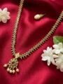 Elegant Traditional Green Stone and Pearl Haram