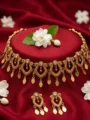 Gold Elakkathali Necklace Design