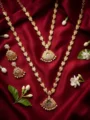 Vintage Gold & Diamond Necklace Set