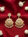 Vintage Gold & Diamond Necklace Set with earrings
